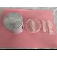 Forquilla de plàstic transparent de grau alimentari